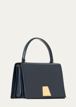 AkrisAlice Flap Leather Crossbody Bag