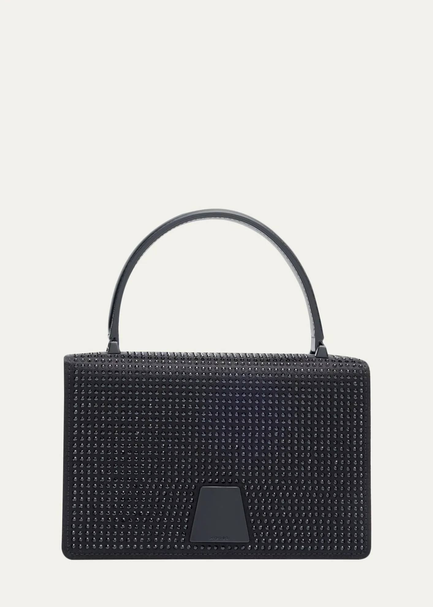 AkrisAlice Mini Embellished Satin Top-Handle Bag