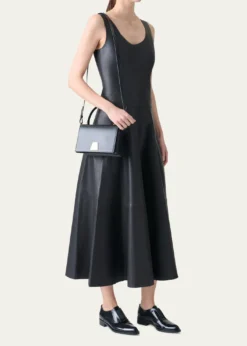 AkrisAlice Small Leather Top-Handle Bag