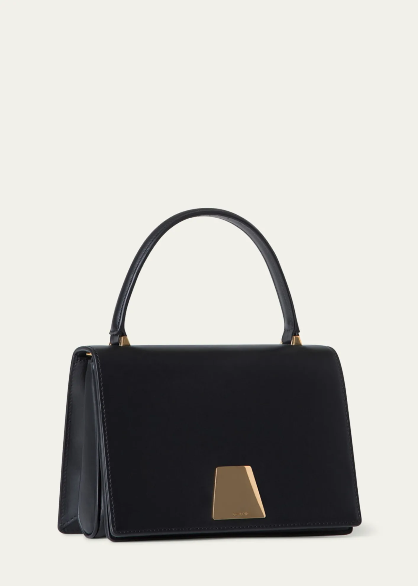 AkrisAlice Small Leather Top-Handle Bag