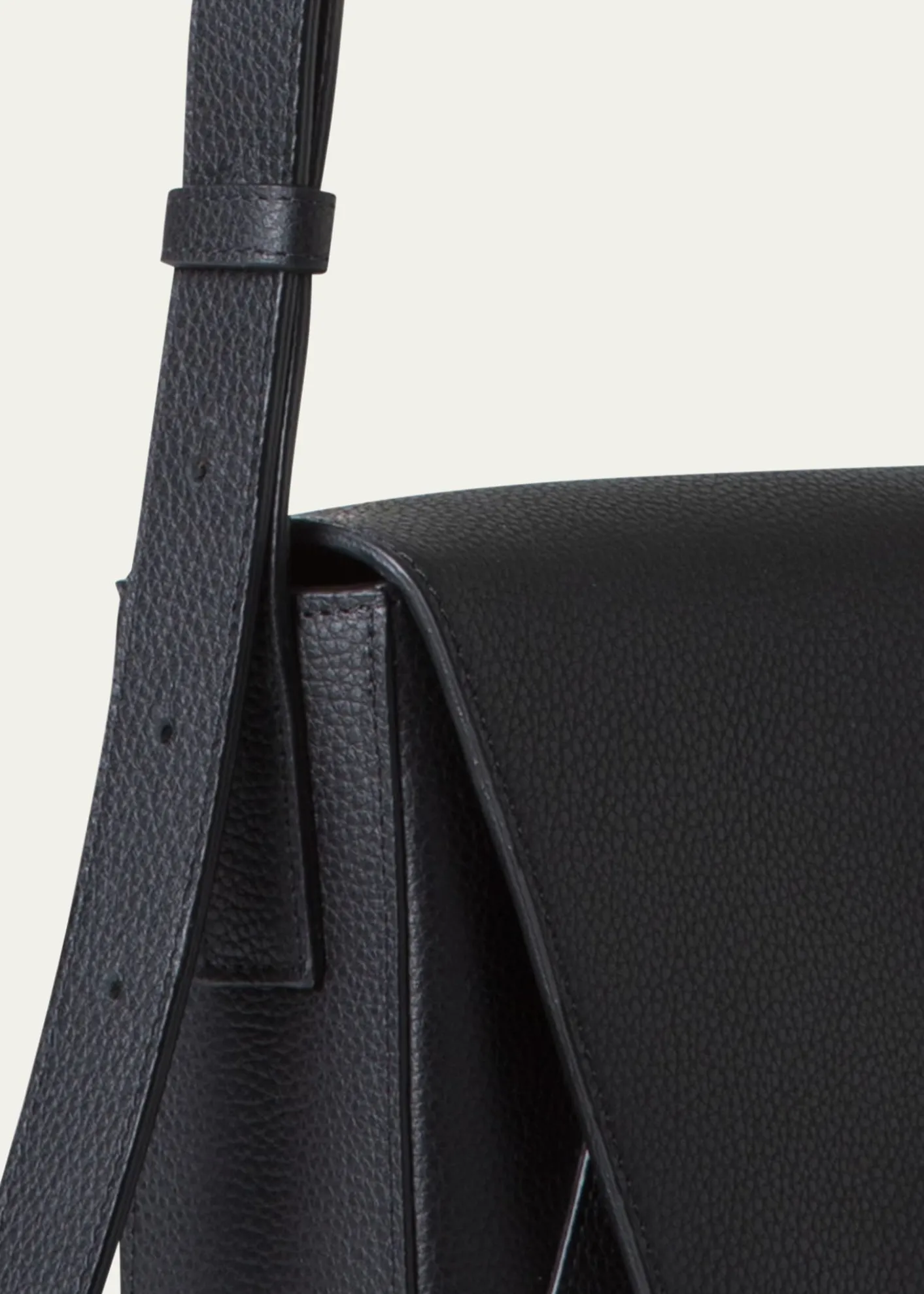 AkrisAnouk Lite Flap Leather Crossbody Bag