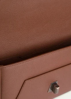 AkrisAnouk Lite Flap Leather Crossbody Bag