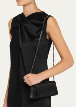 AkrisAnouk Mini Rhinestone Clutch Bag