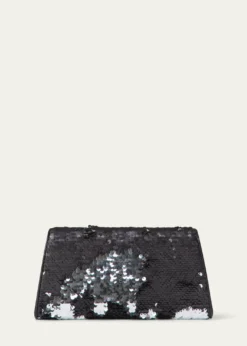 AkrisAnouk Mini Sequined Clutch Bag