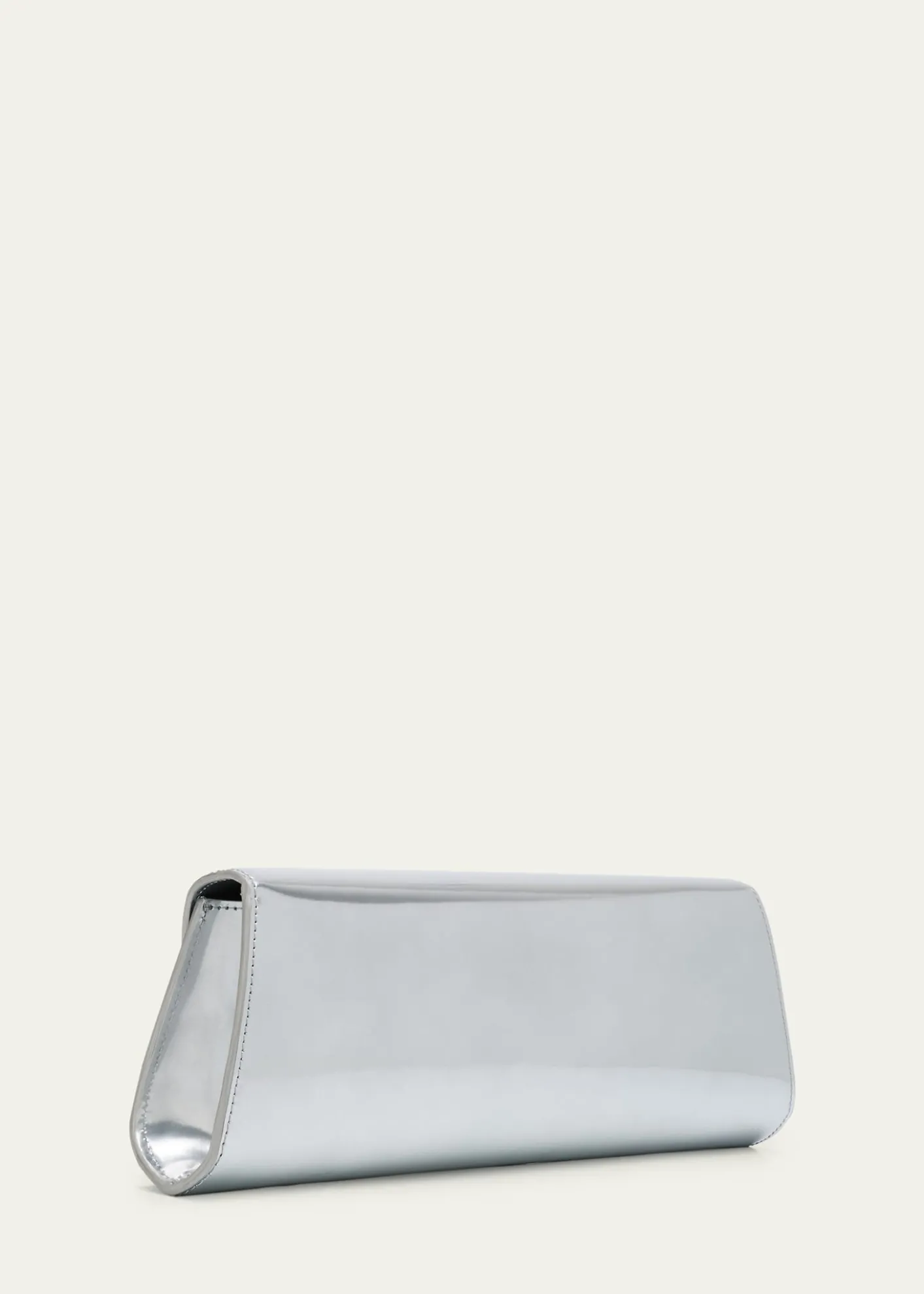 AkrisAnouk Small Metallic Leather Clutch Bag