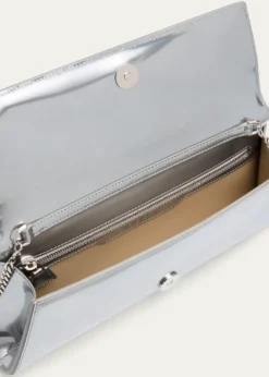 AkrisAnouk Small Metallic Leather Clutch Bag