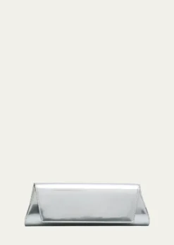 AkrisAnouk Small Metallic Leather Clutch Bag