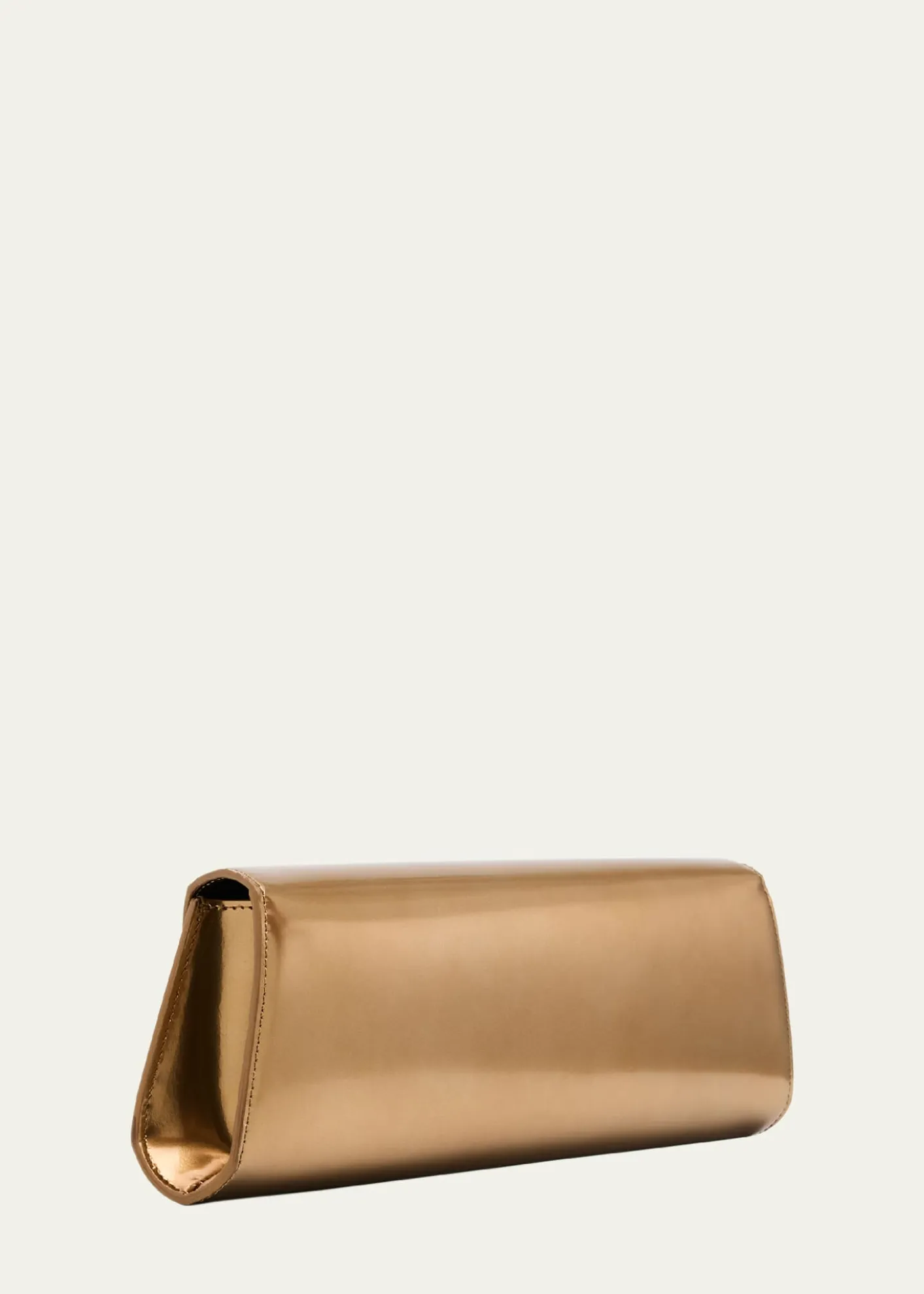 AkrisAnouk Small Metallic Leather Clutch Bag