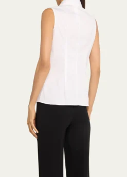 AkrisBaumwolle Stretch Sleeveless Blouse