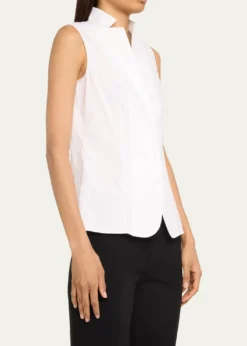 AkrisBaumwolle Stretch Sleeveless Blouse
