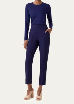 AkrisCashmere-Silk Fine Gauge Knit Sweater