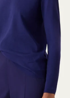 AkrisCashmere-Silk Fine Gauge Knit Sweater