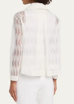 AkrisCastro High Plains Embroidered Tulle Jacket