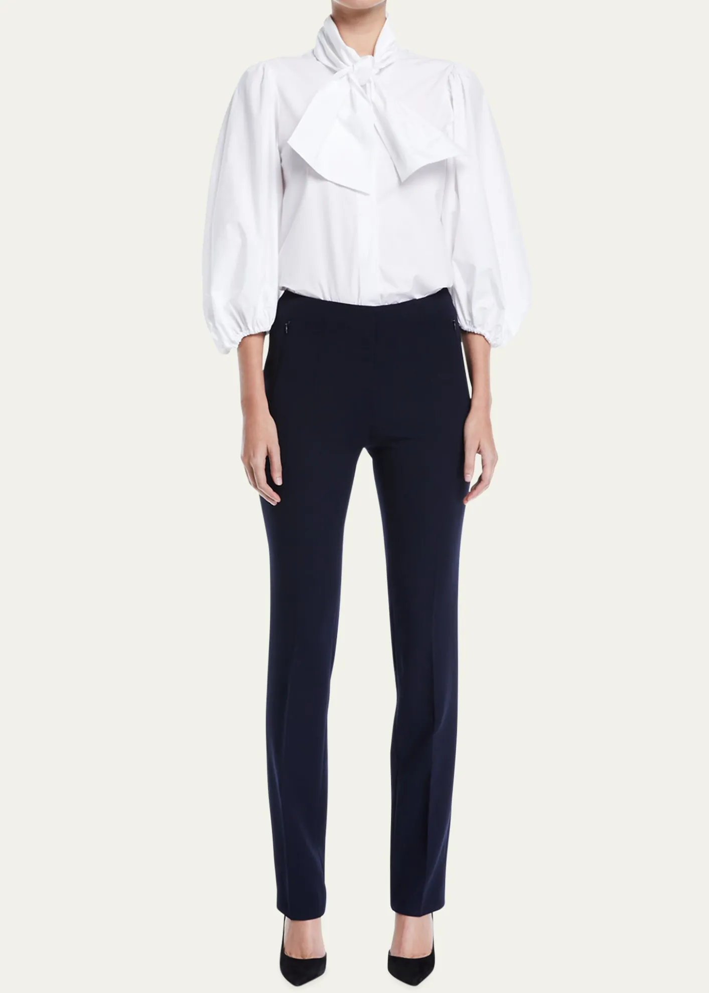 AkrisConstance Double-Face Wool Pants