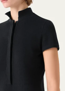 AkrisCotton Pique Short-Sleeve Polo Shirt