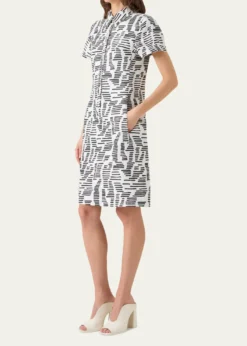 AkrisDance Movements Linen Toile Polo Dress
