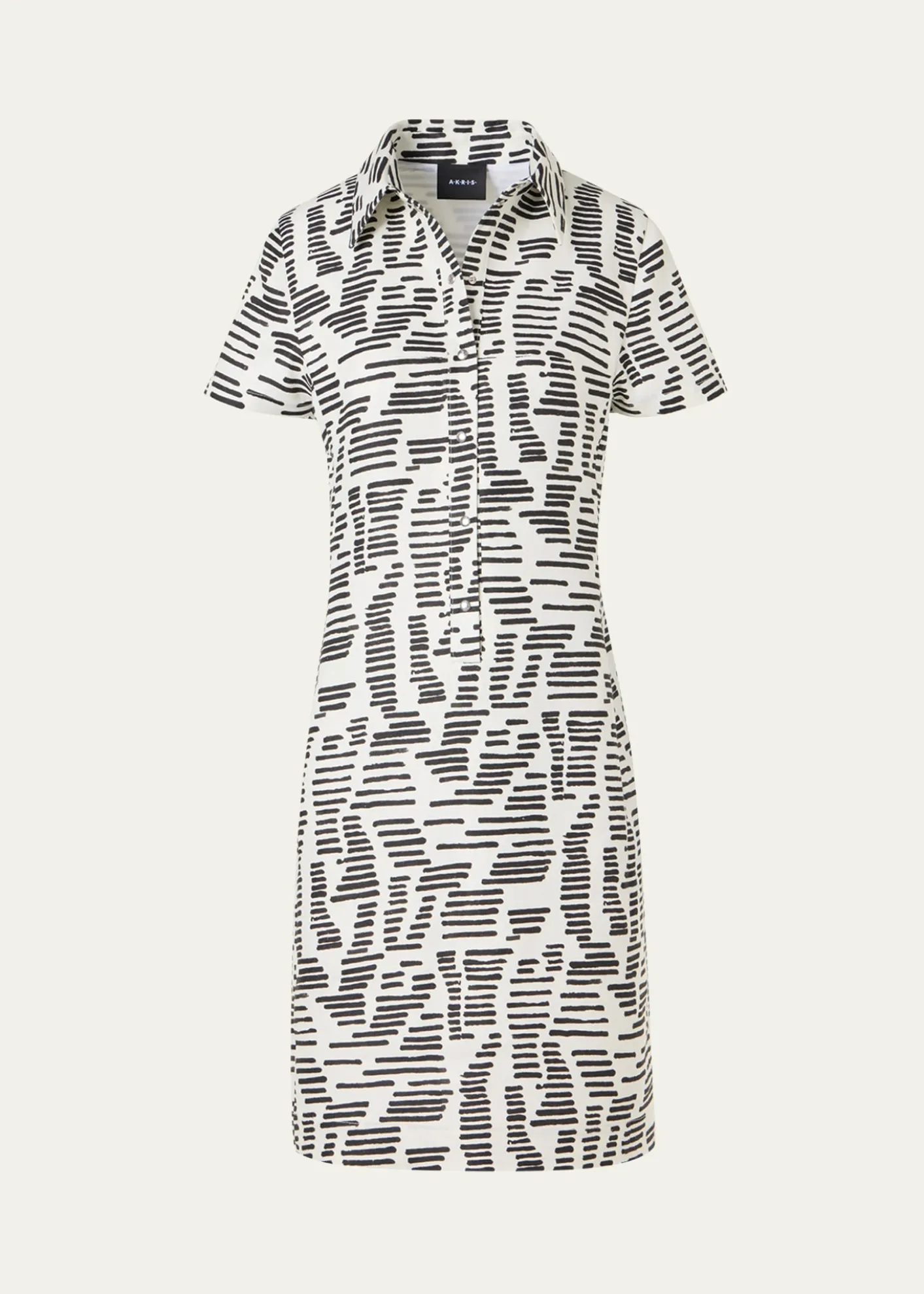 AkrisDance Movements Linen Toile Polo Dress