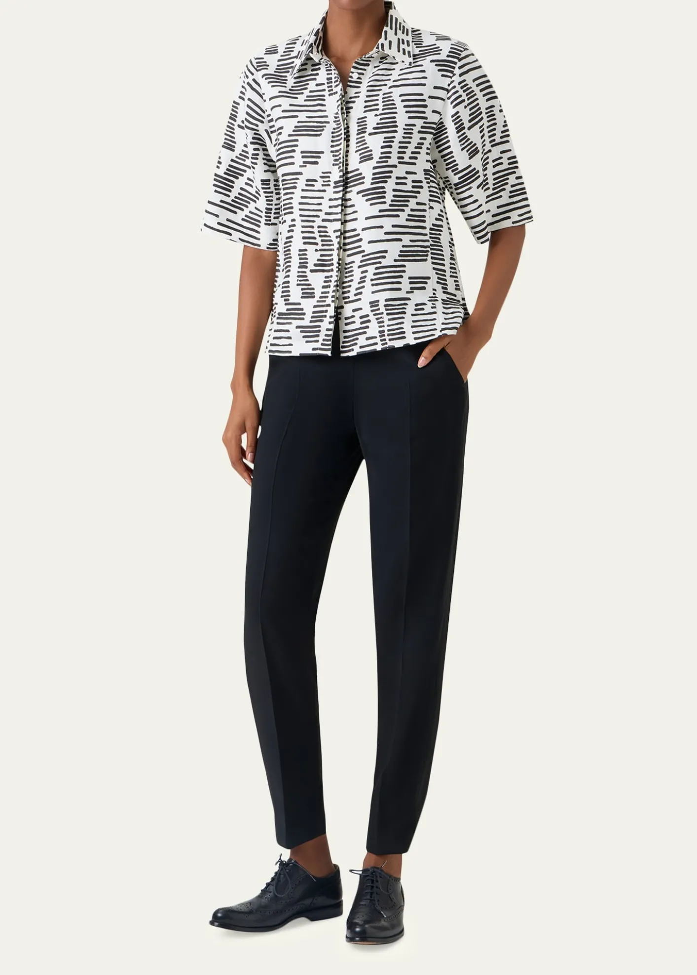 AkrisDance Movements Linen Toile Blouse