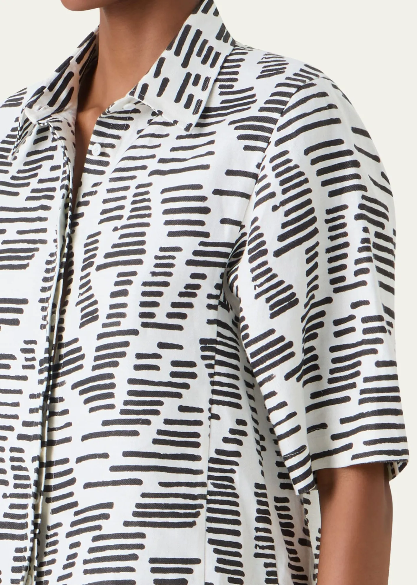 AkrisDance Movements Linen Toile Blouse