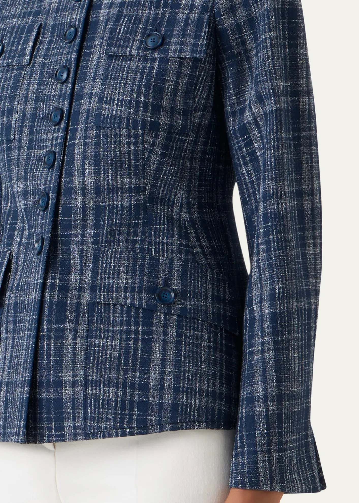 AkrisDelia Buttoned Tweed Jacket