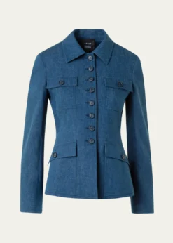 AkrisDelia Stretch Denim Jacket
