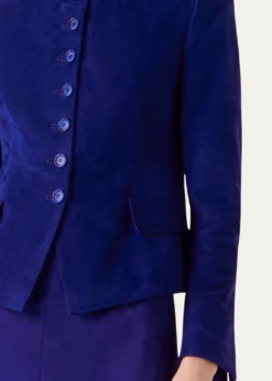 AkrisDeva Suede Short Jacket