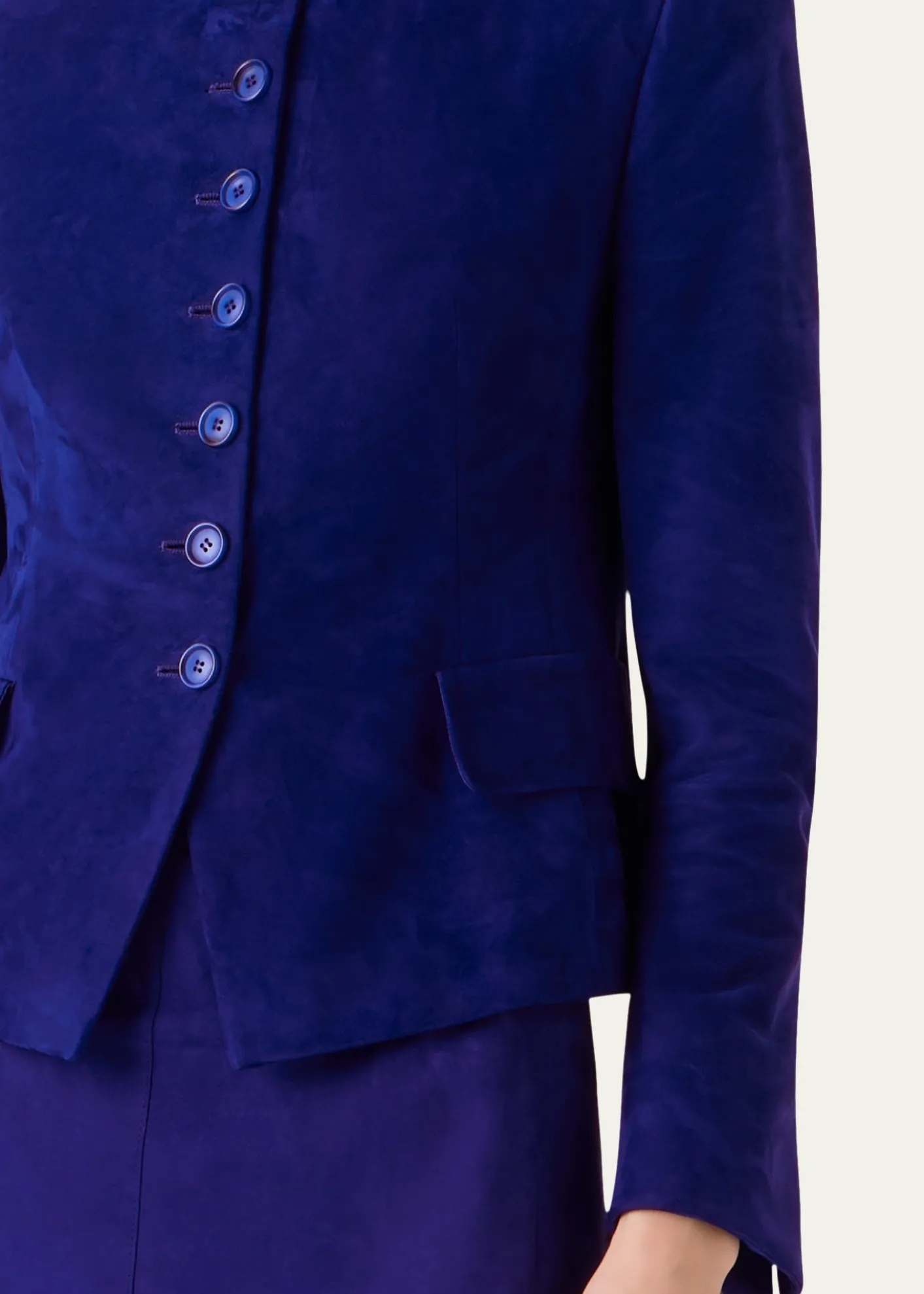 AkrisDeva Suede Short Jacket