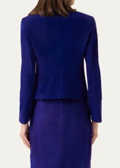 AkrisDeva Suede Short Jacket