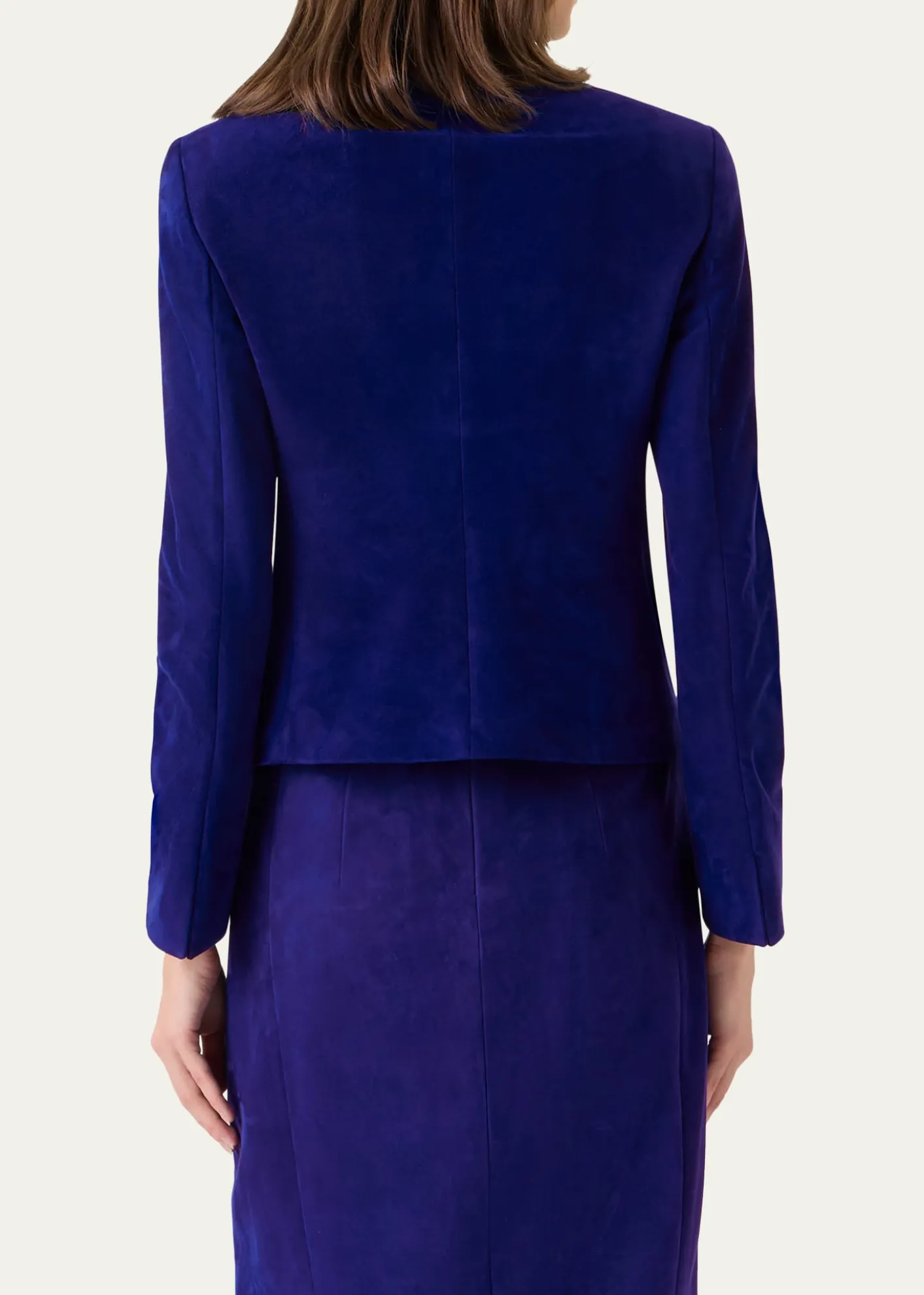 AkrisDeva Suede Short Jacket