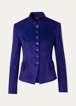 AkrisDeva Suede Short Jacket