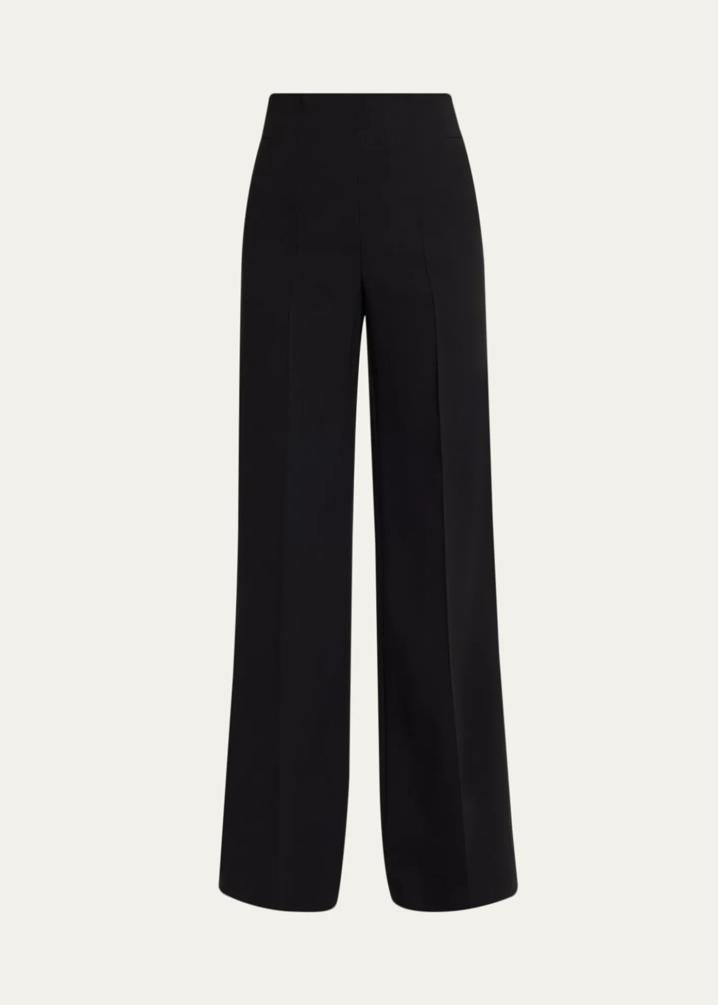 AkrisDouble-Face Wool Bootcut Trousers