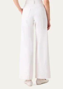 AkrisFinnian Wide-Leg Denim Pants