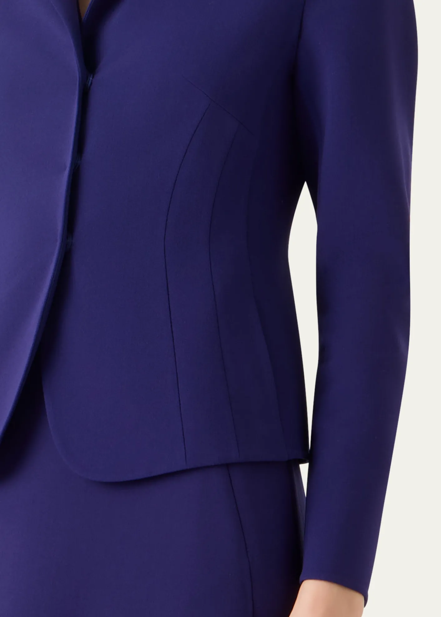 AkrisHamer Bi-Stretch Wool Double-Face Short Jacket