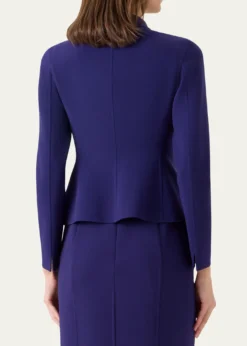AkrisHamer Bi-Stretch Wool Double-Face Short Jacket