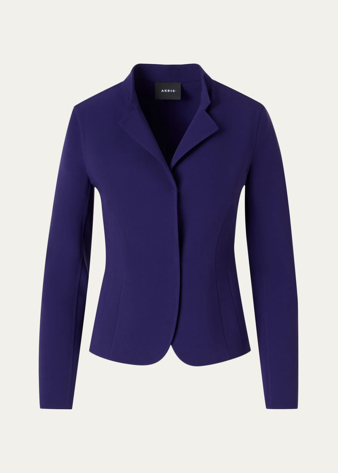AkrisHamer Bi-Stretch Wool Double-Face Short Jacket