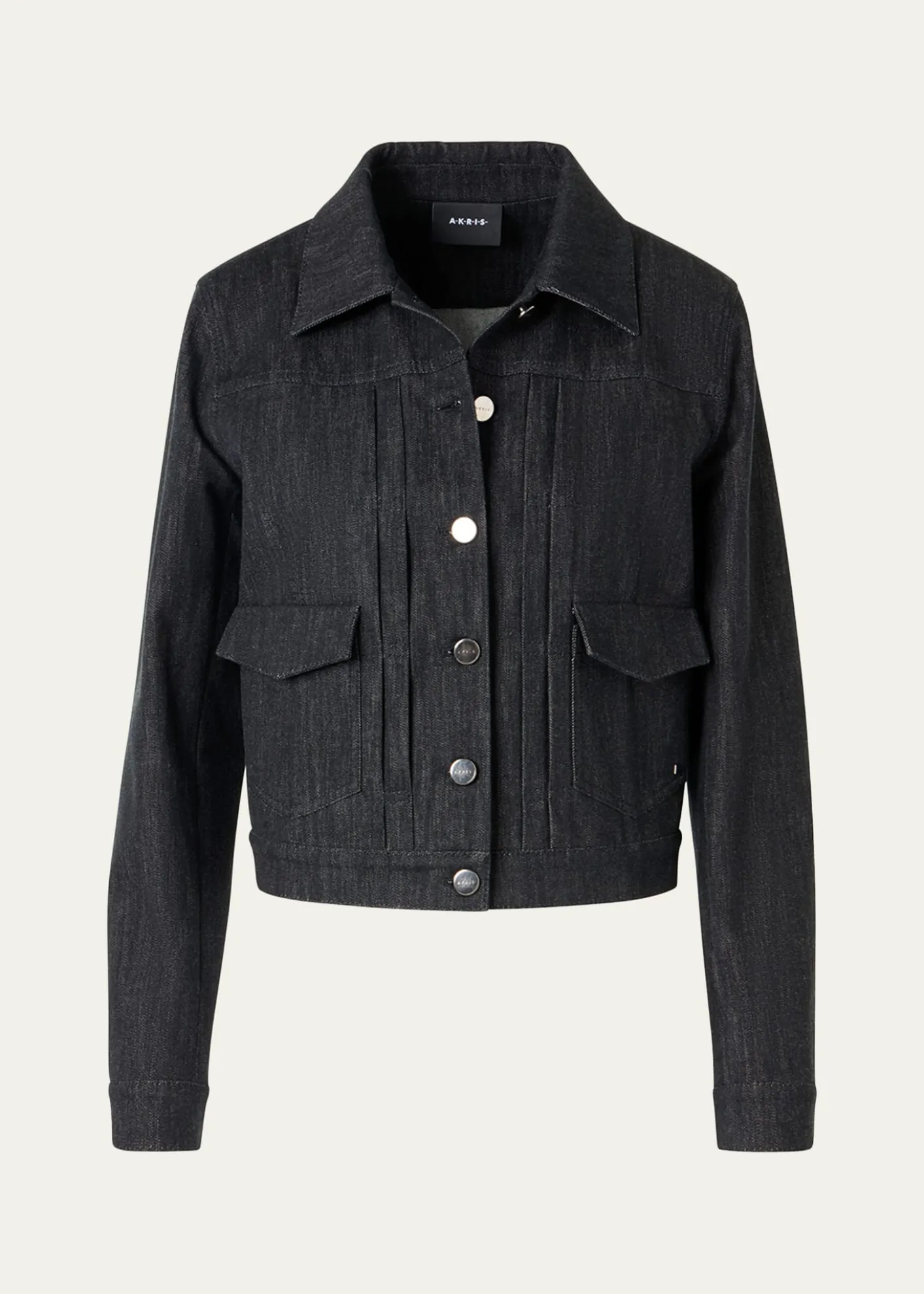 AkrisHilbert Short Stretch Denim Jacket