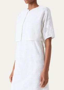 AkrisHonora Orbit Broderie Anglaise Bolero Jacket