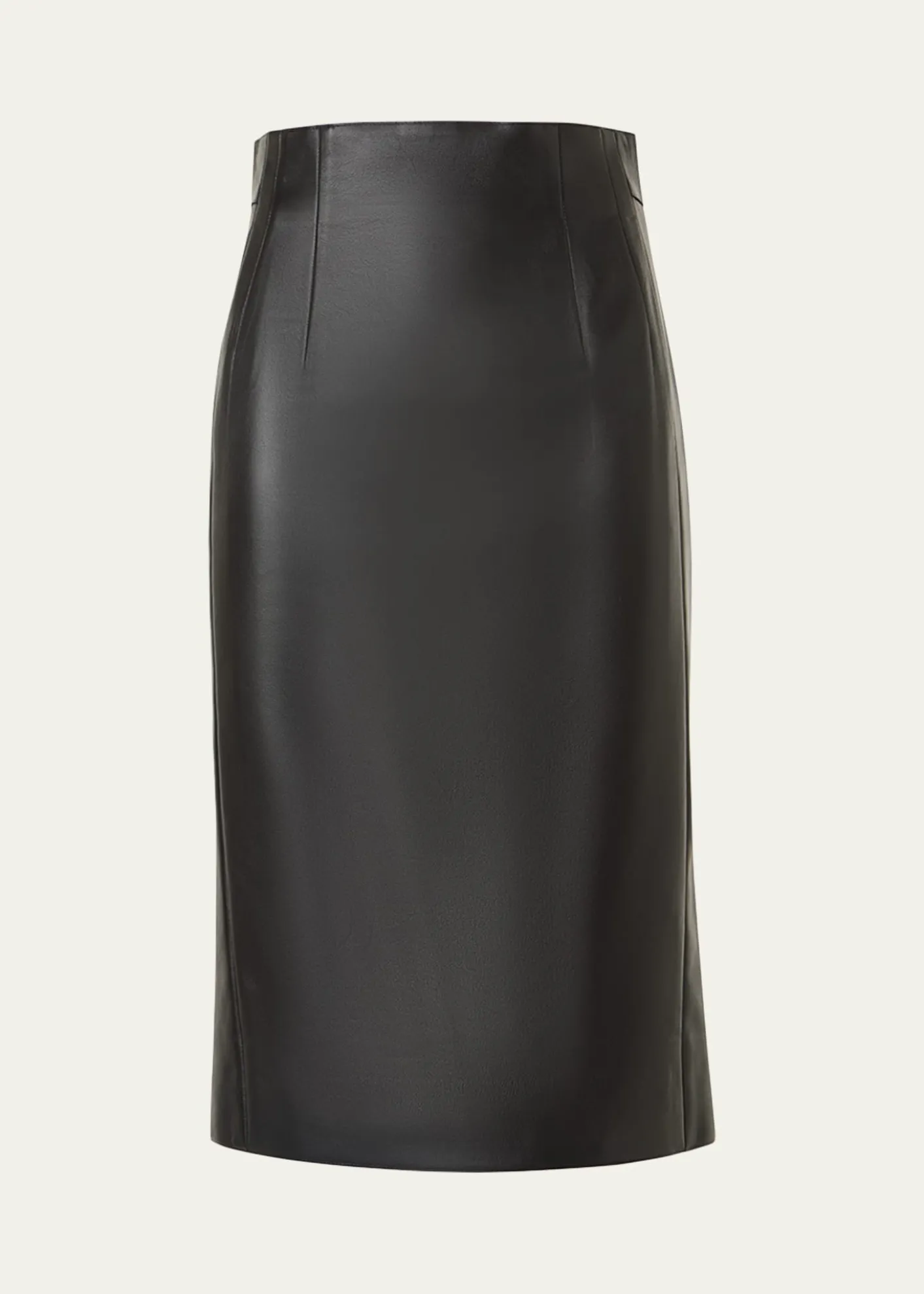 AkrisLamb Nappa Leather Pencil Skirt
