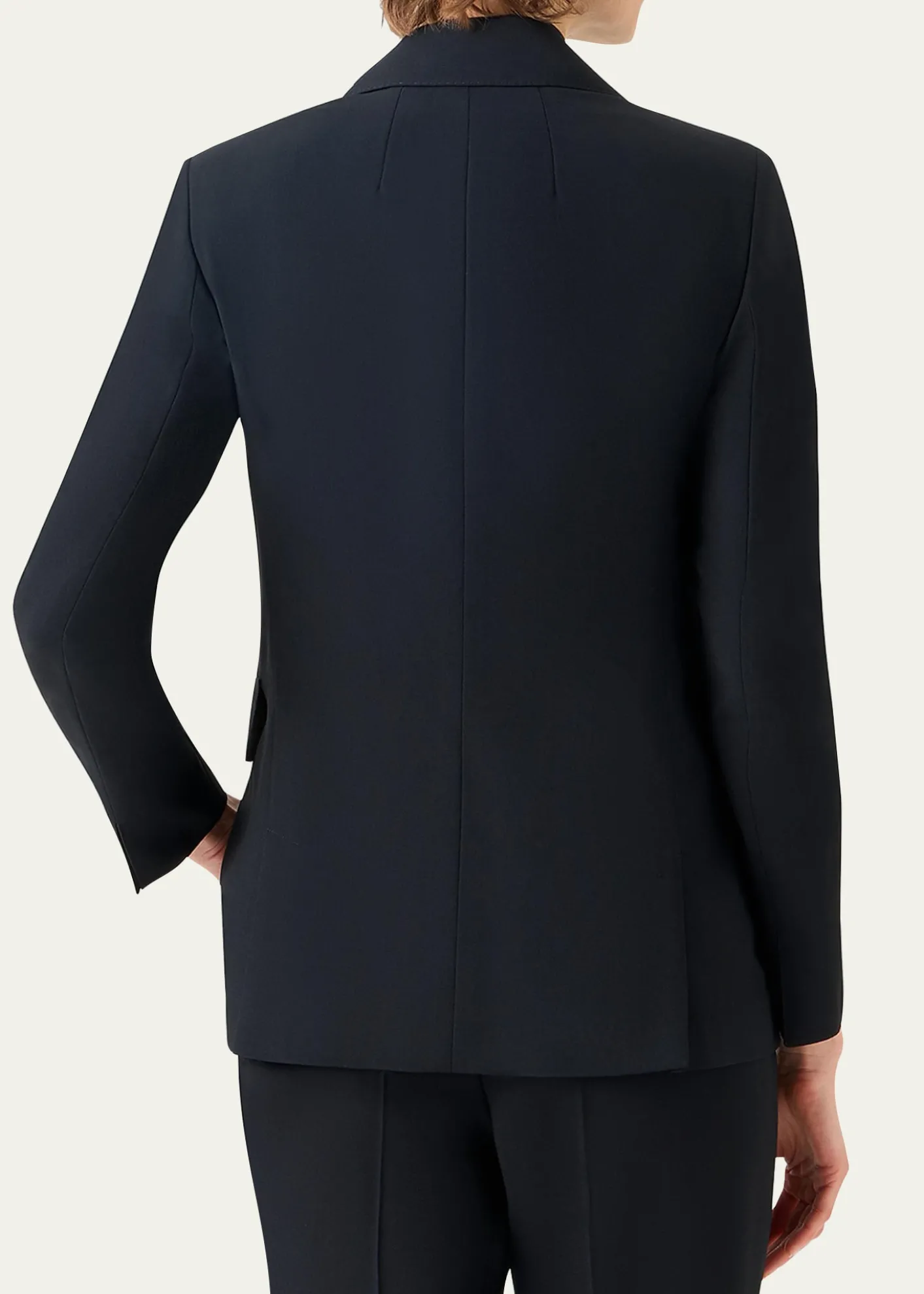 AkrisMalik Cool Wool Single-Breasted Jacket