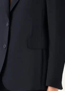 AkrisMalik Cool Wool Single-Breasted Jacket