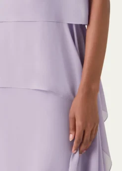AkrisMalva Silk Georgette Layered Dress