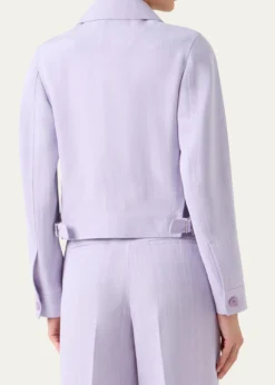 AkrisMelange Twill Peer Short Jacket