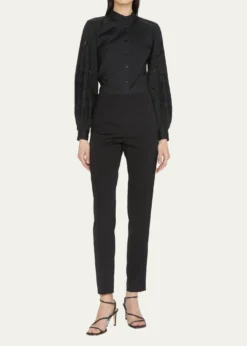 AkrisMelissa Silk Marocain Pants