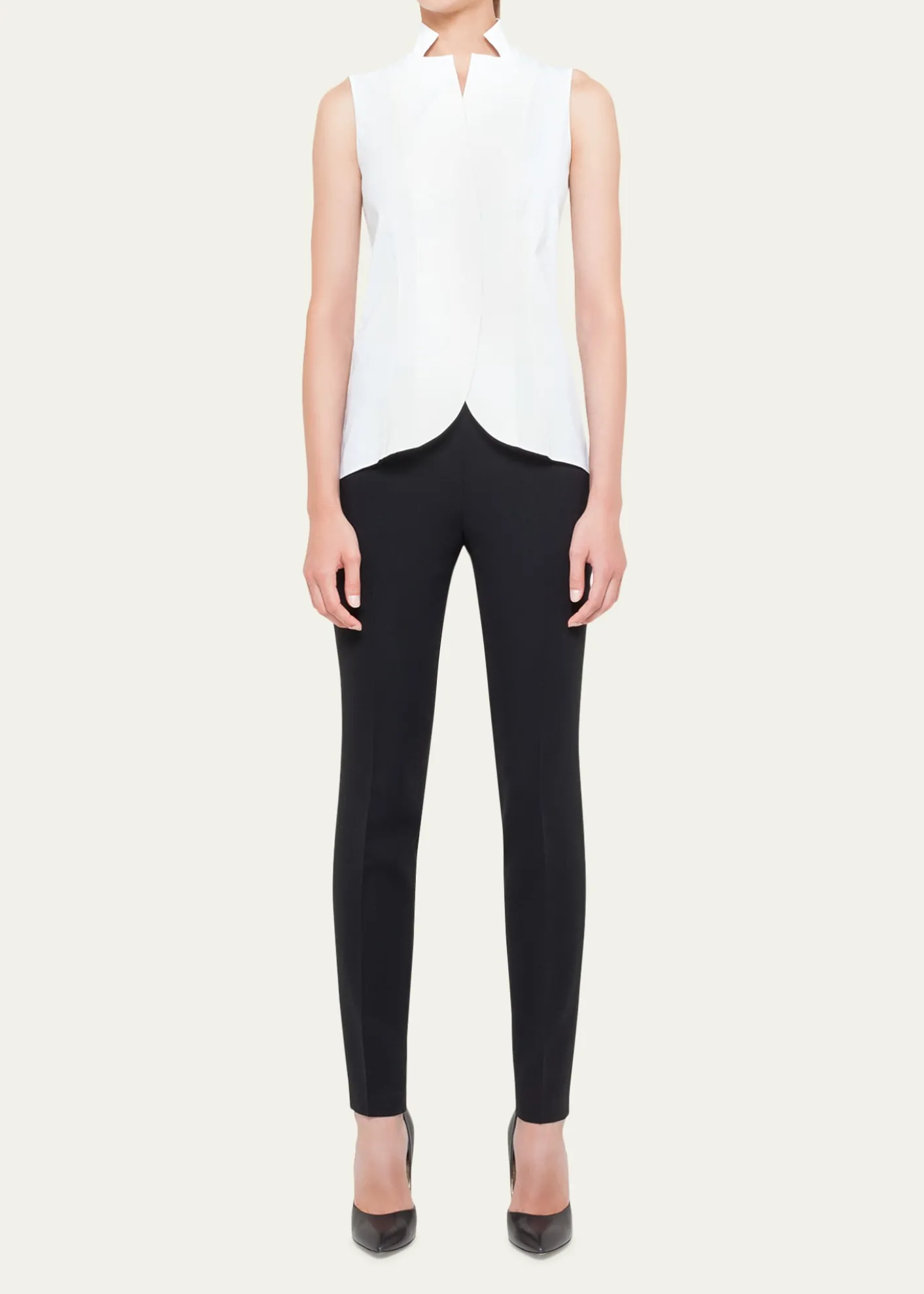 AkrisMelissa Slim Ankle-Cut Pants