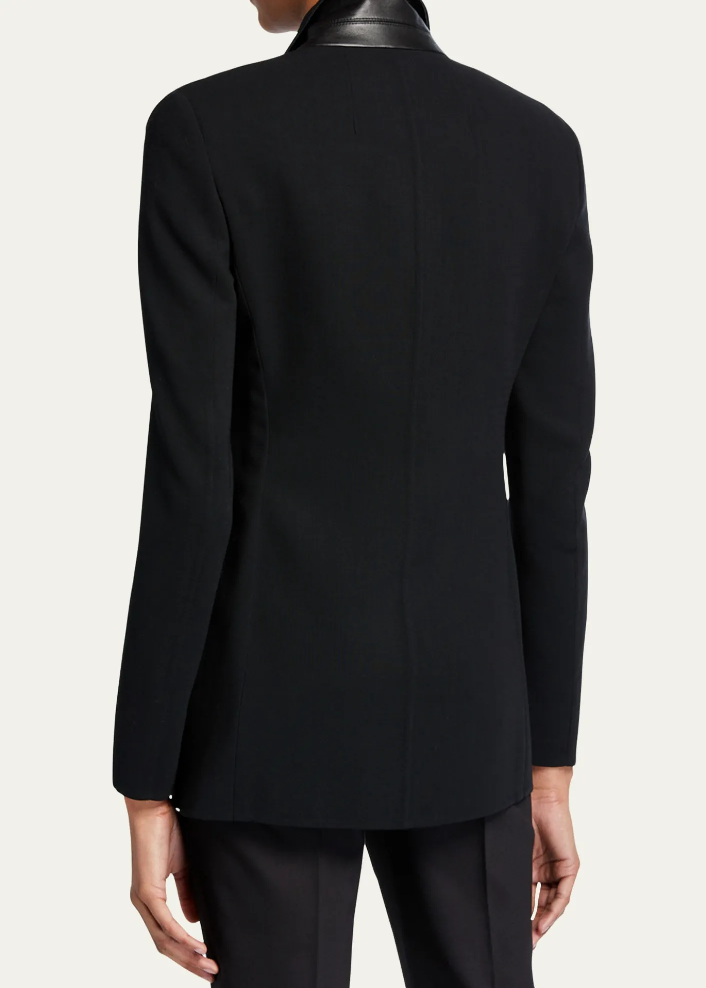 AkrisOdette Long Wool Blazer Jacket