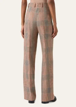 Akris puntoChiaro Glen Check Heavy Wool Twill Pants