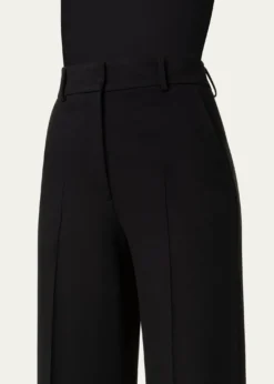 Akris puntoChiaro Signature Jersey Pants