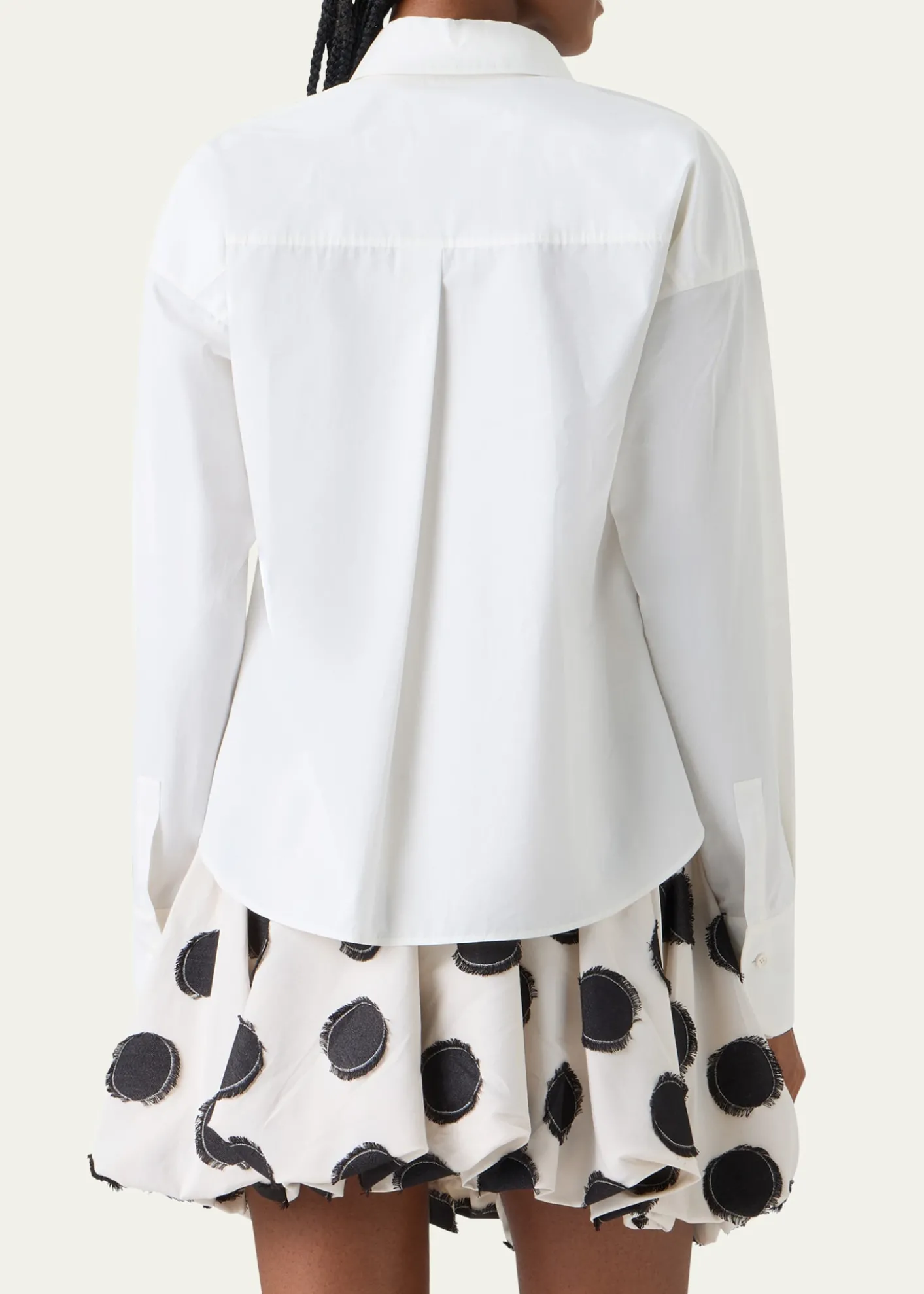Akris puntoCotton Poplin Button-Down Shirt