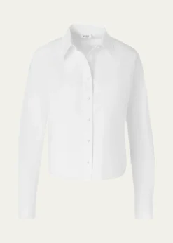 Akris puntoCotton Poplin Button-Down Shirt