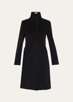 Akris puntoDuffle Knee-Length Wool Coat
